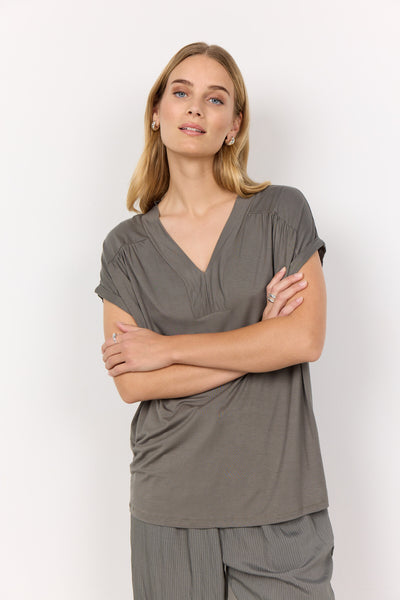 SC-MARICA 278 T-shirt Støvet Grøn