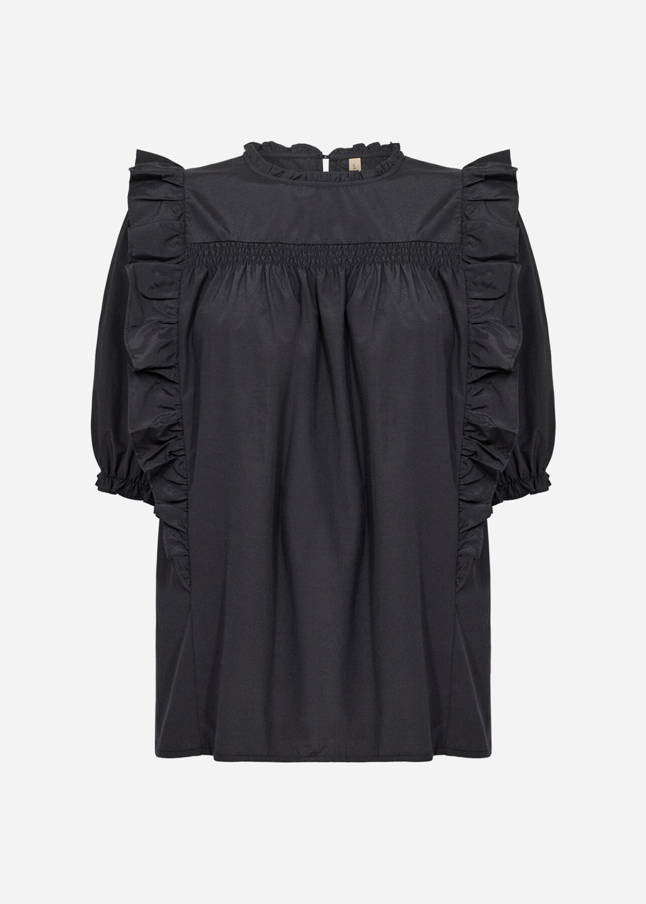 SC-NETTI 95 Bluse Sort