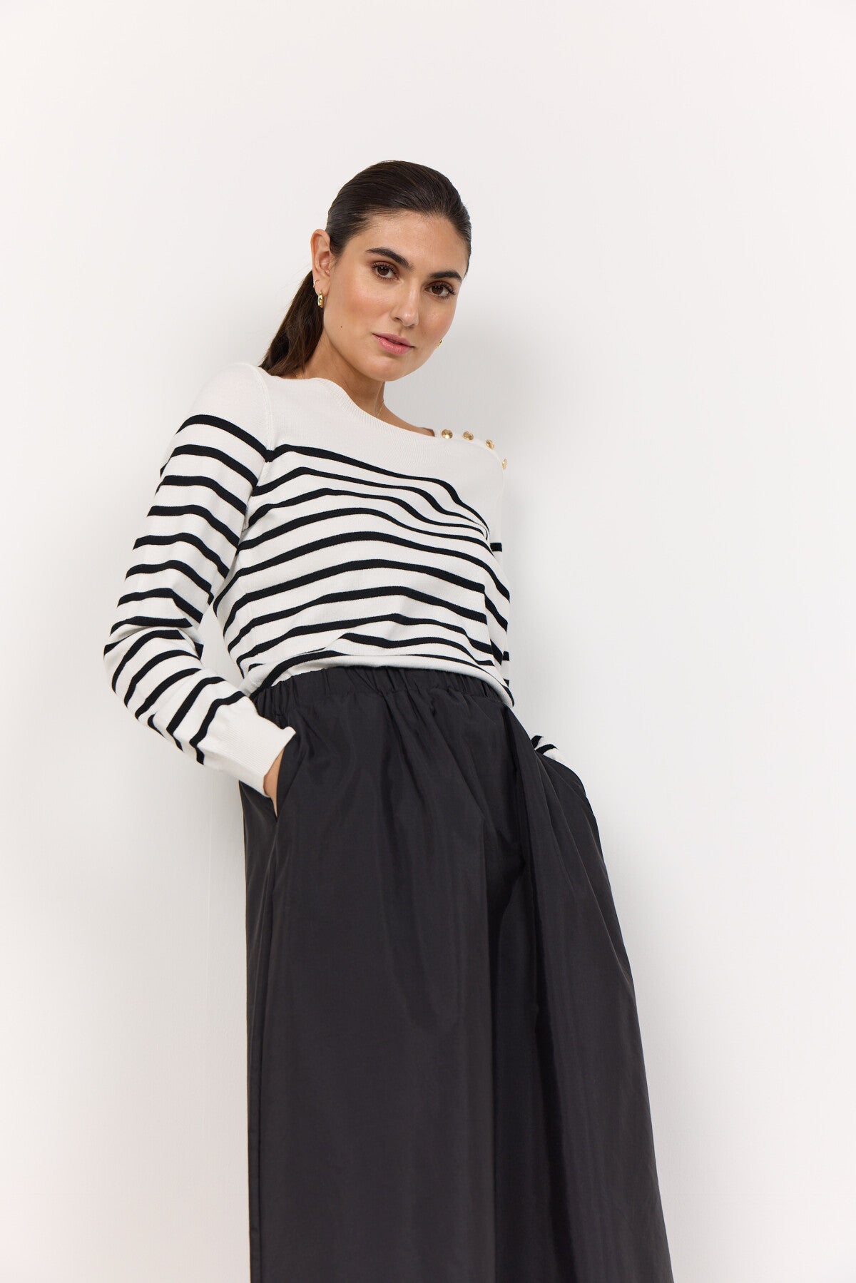 SC-DOLLIE STRIPE 783 Pullover Sort