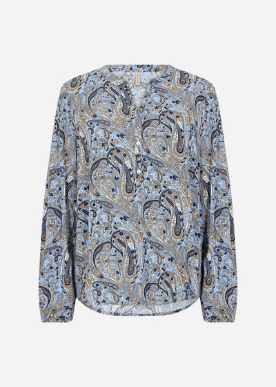 SC-PIANNA 2 Bluse Lyseblå