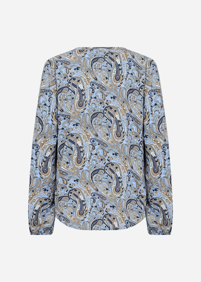 SC-PIANNA 2 Bluse Lyseblå