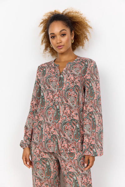 SC-PIANNA 2 Bluse Koral