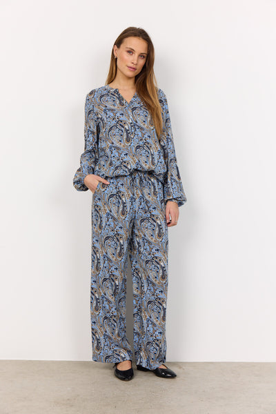SC-PIANNA 2 Bluse Lyseblå