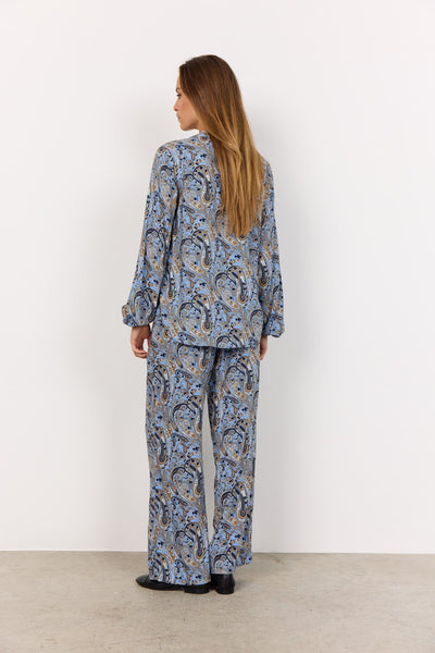 SC-PIANNA 2 Bluse Lyseblå
