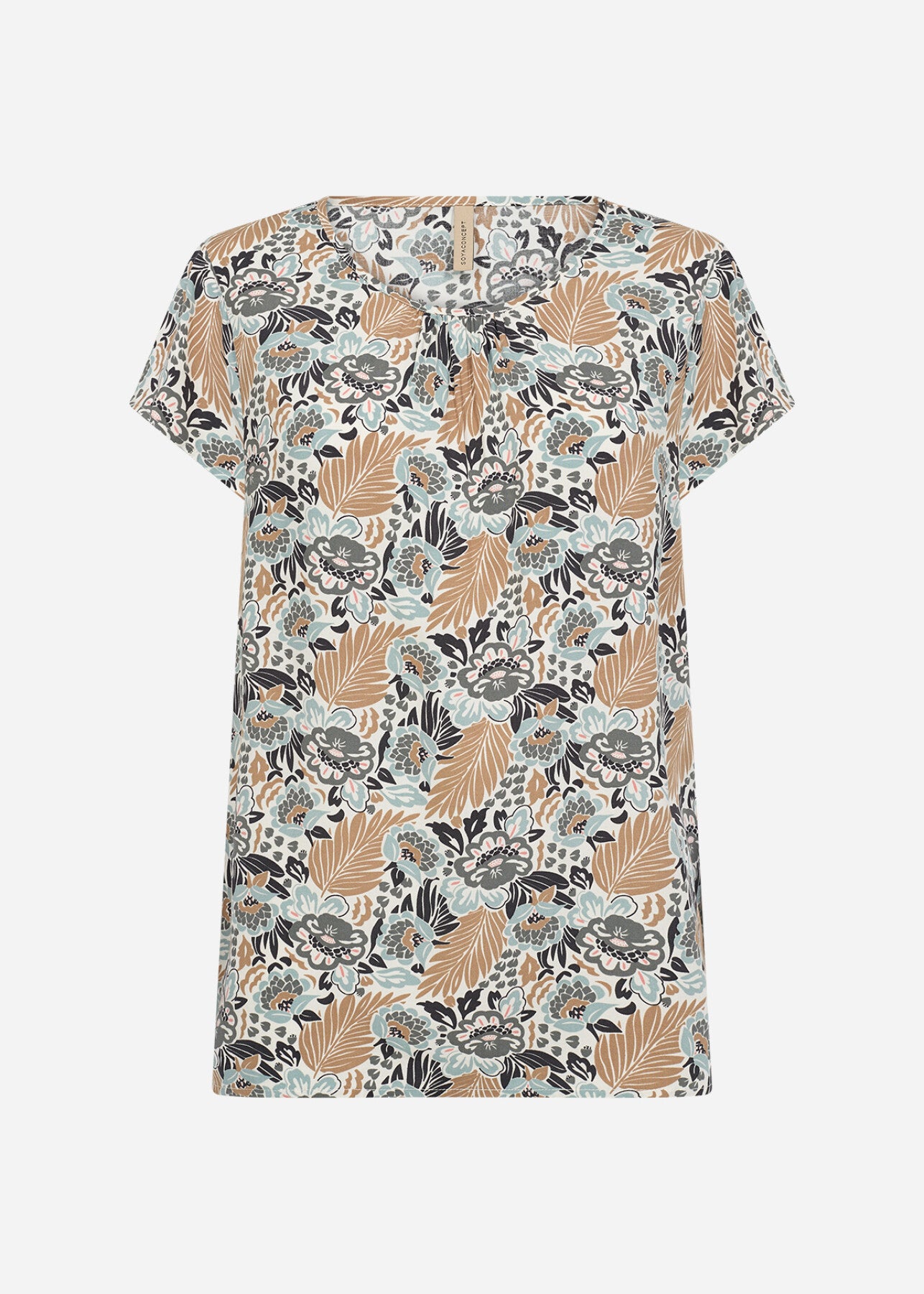 SC-PEARL 1 T-shirt Støvet Grøn