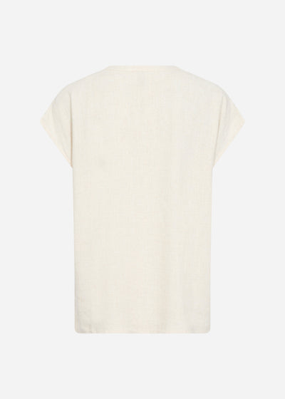 SC-POULA 1 T-shirt Creme