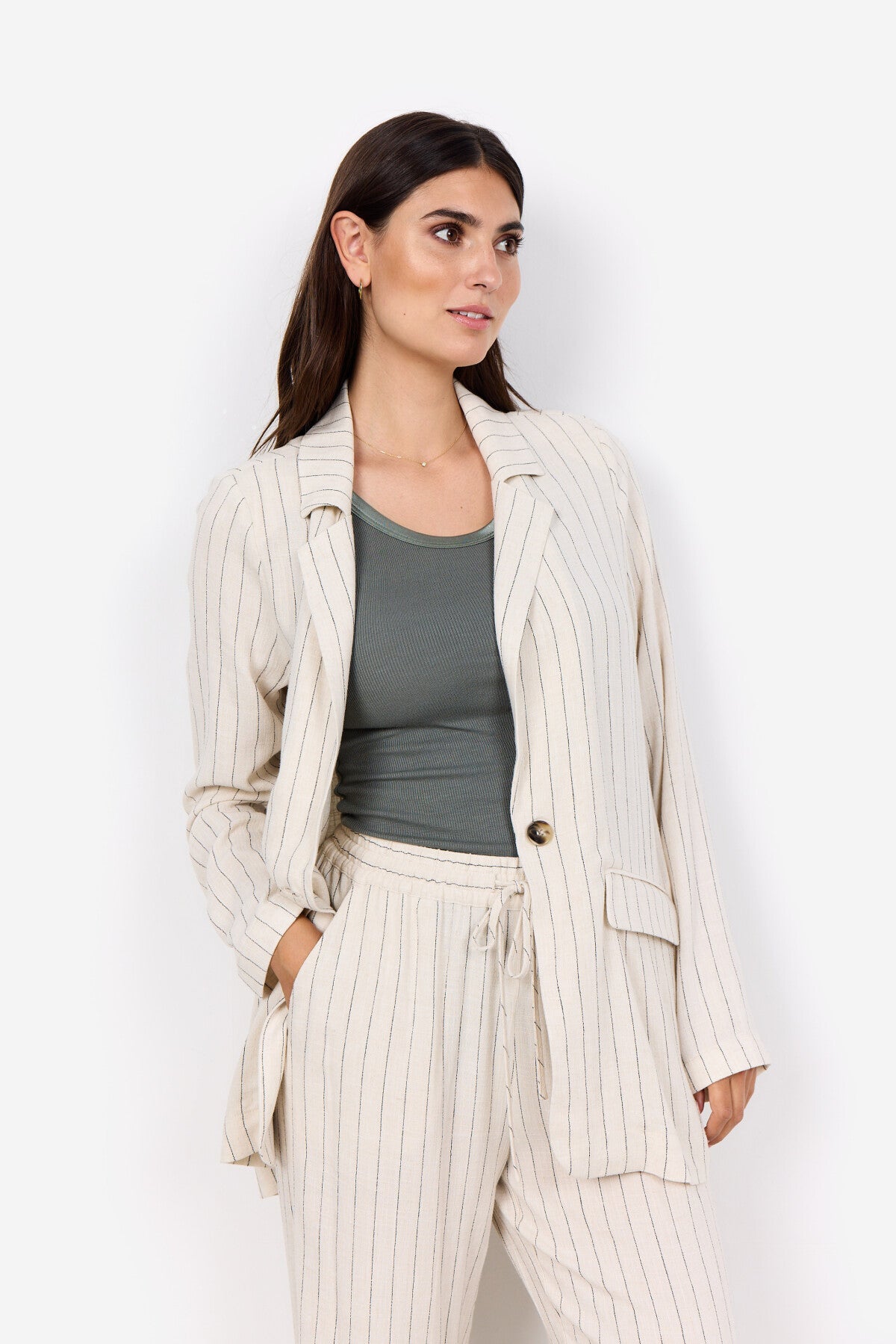 SC-POULA 3 Blazer Creme