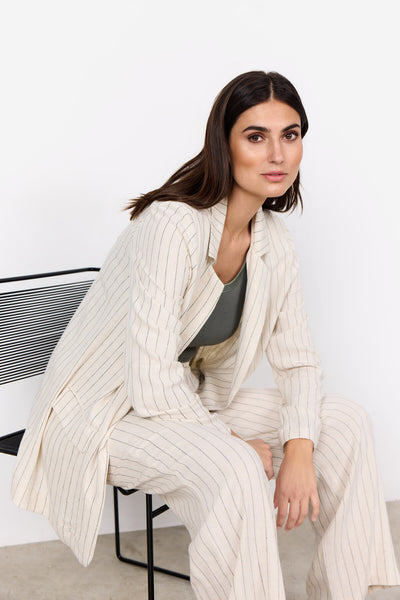 SC-POULA 3 Blazer Creme