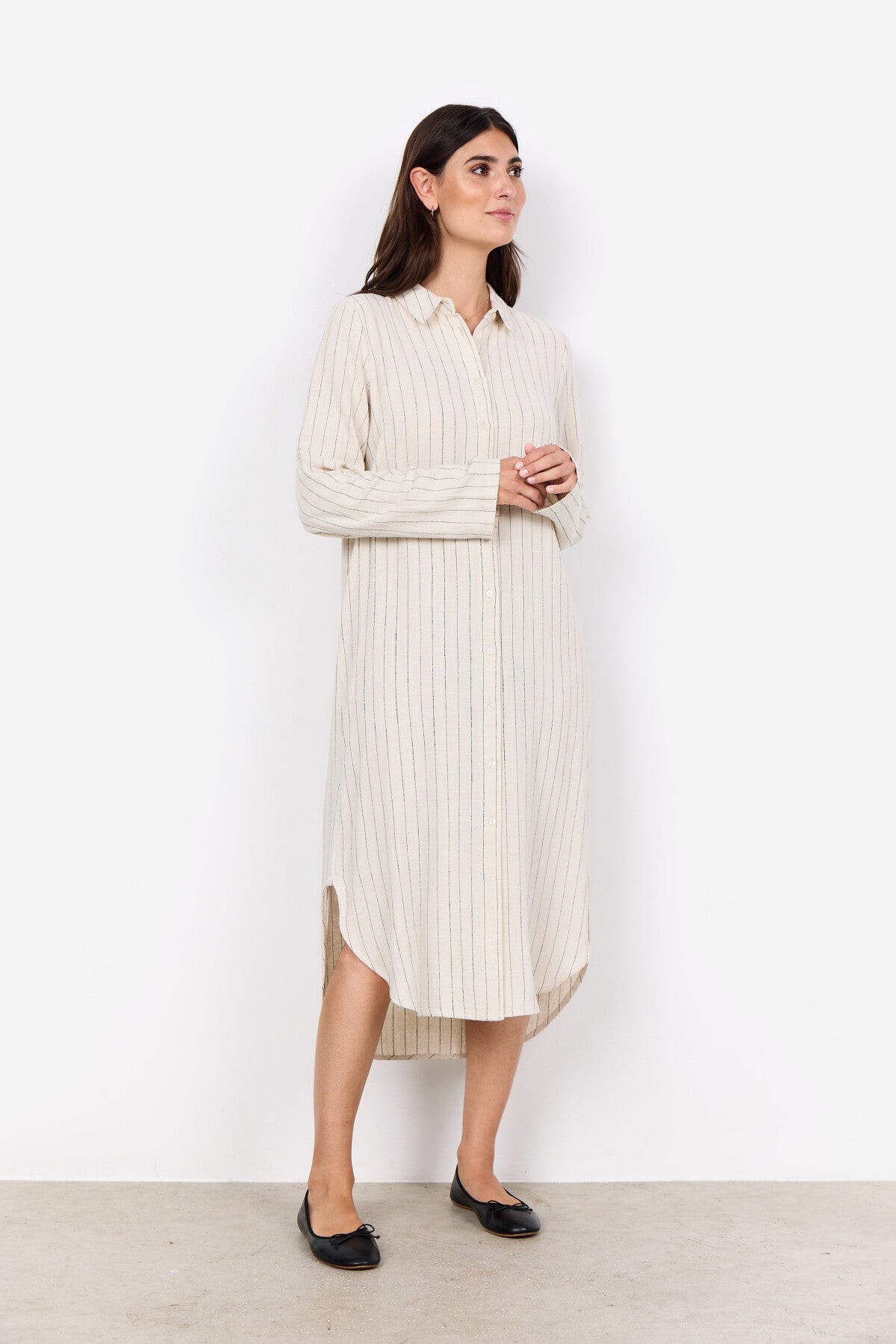 SC-POULA 4 Kjole Creme