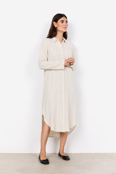 SC-POULA 4 Kjole Creme