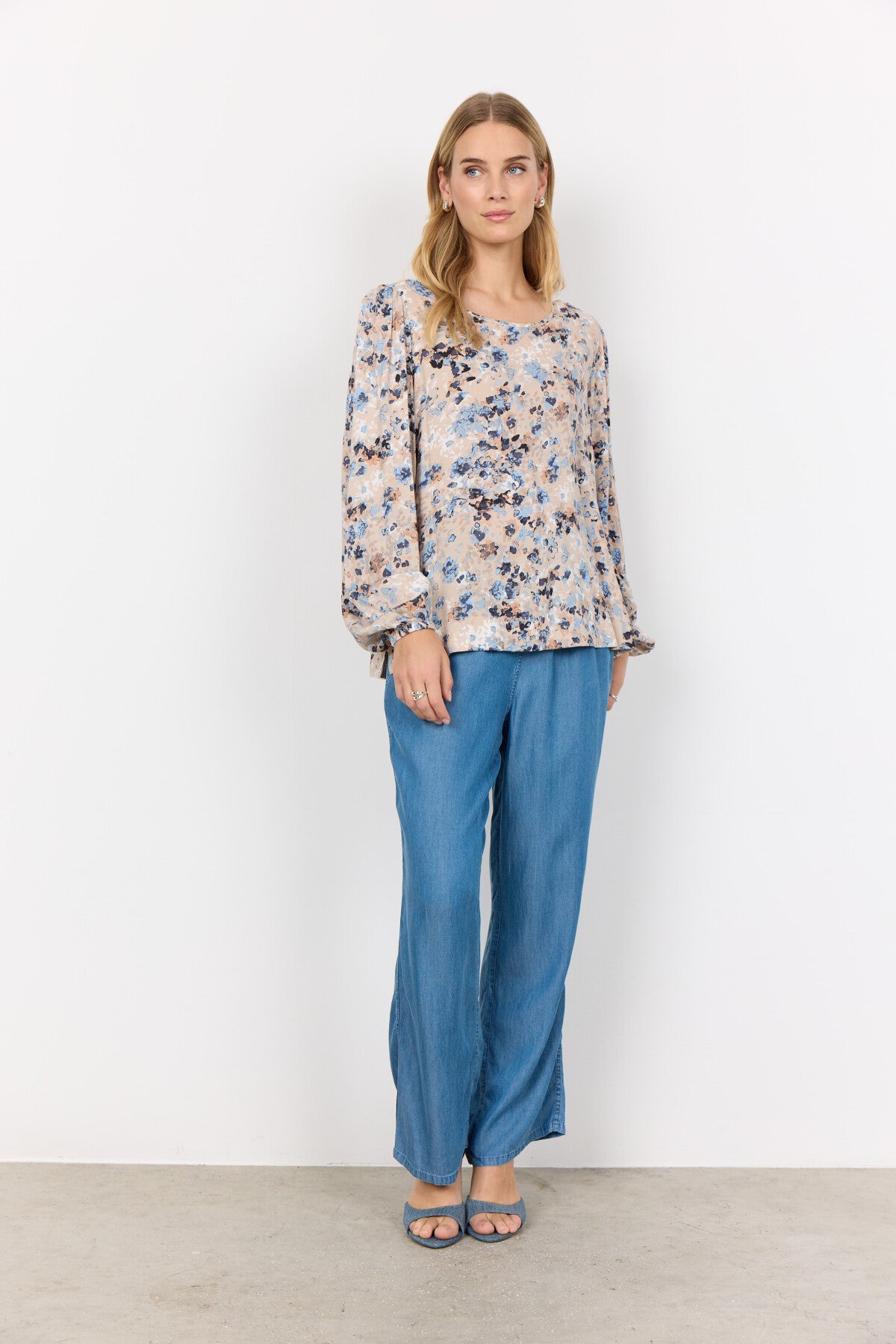 SC-PAMMI 1 Bluse Lyseblå