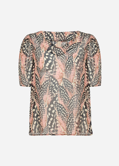 SC-PIRIL 1 Bluse Koral