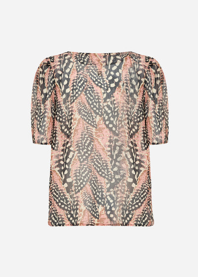 SC-PIRIL 1 Bluse Koral
