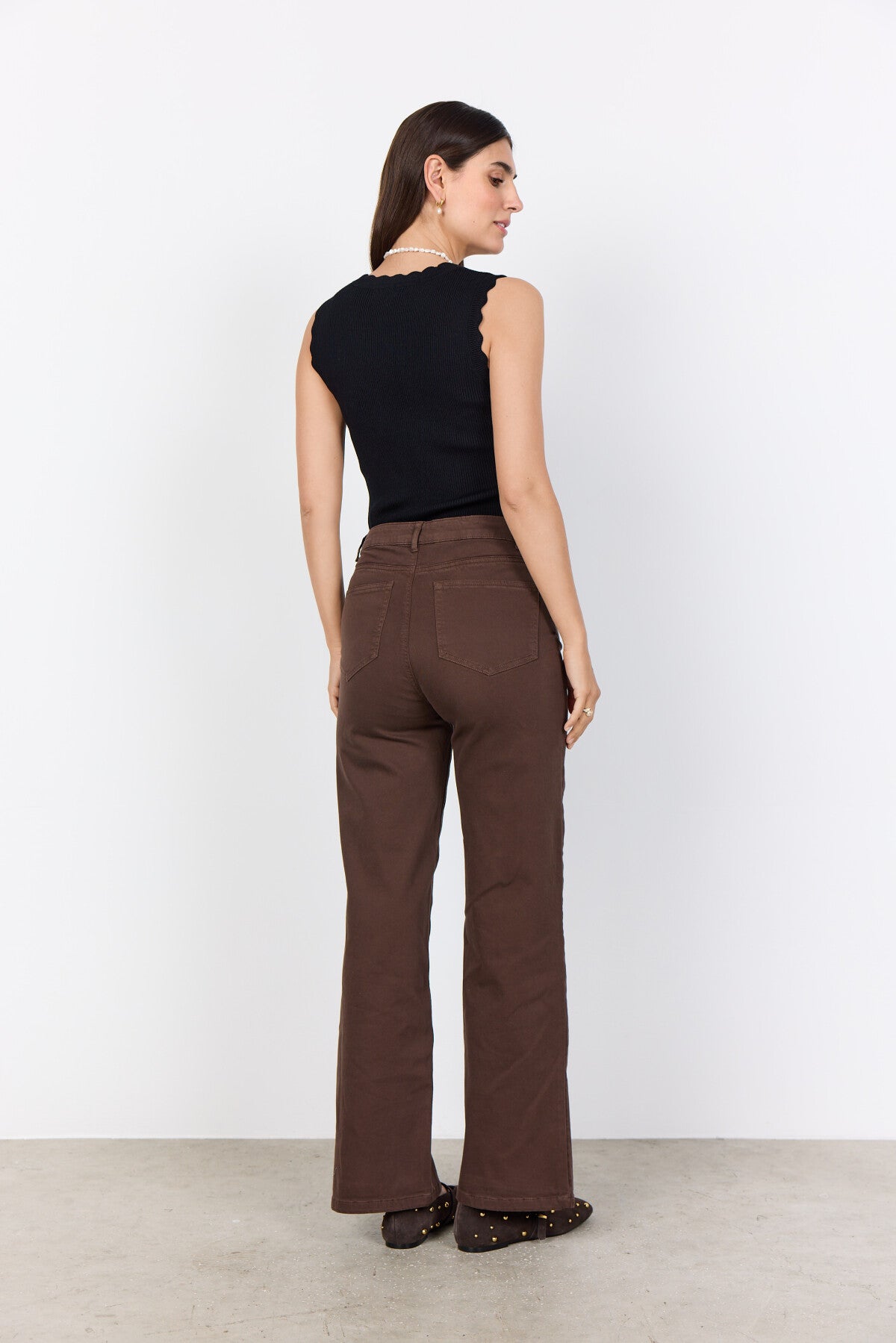 SC-ERNA 27-C Jeans Mørk brun