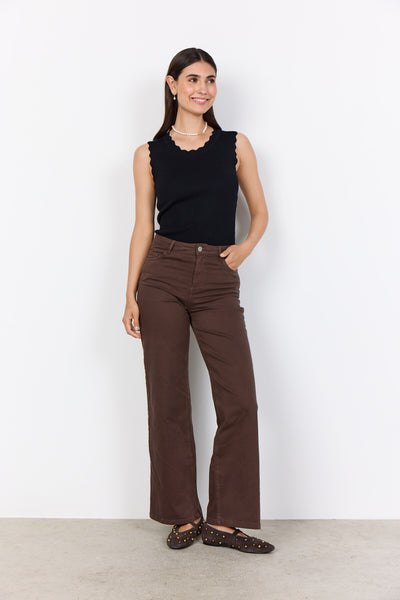 SC-ERNA 27-C Jeans Mørk brun