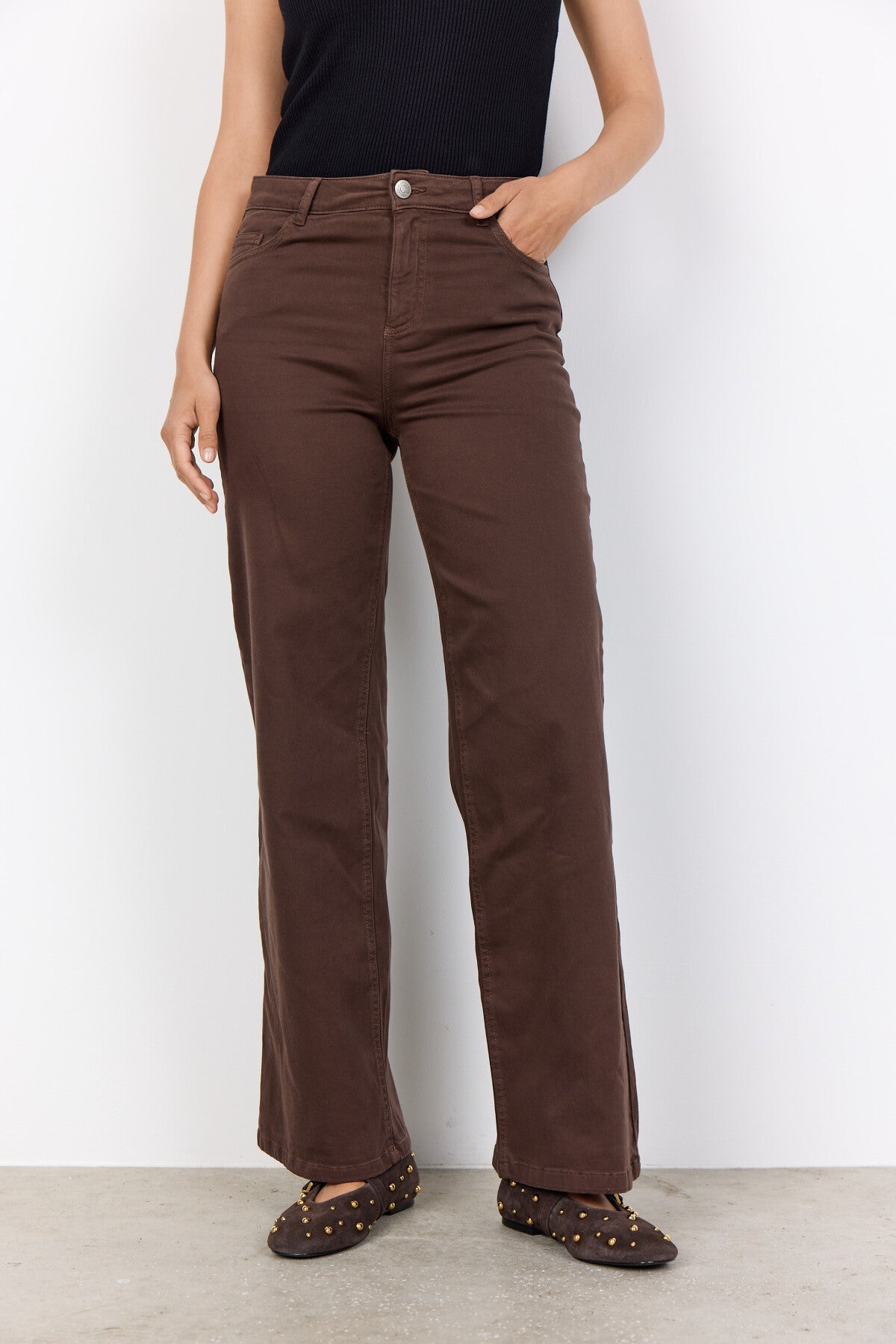 SC-ERNA 27-C Jeans Mørk brun