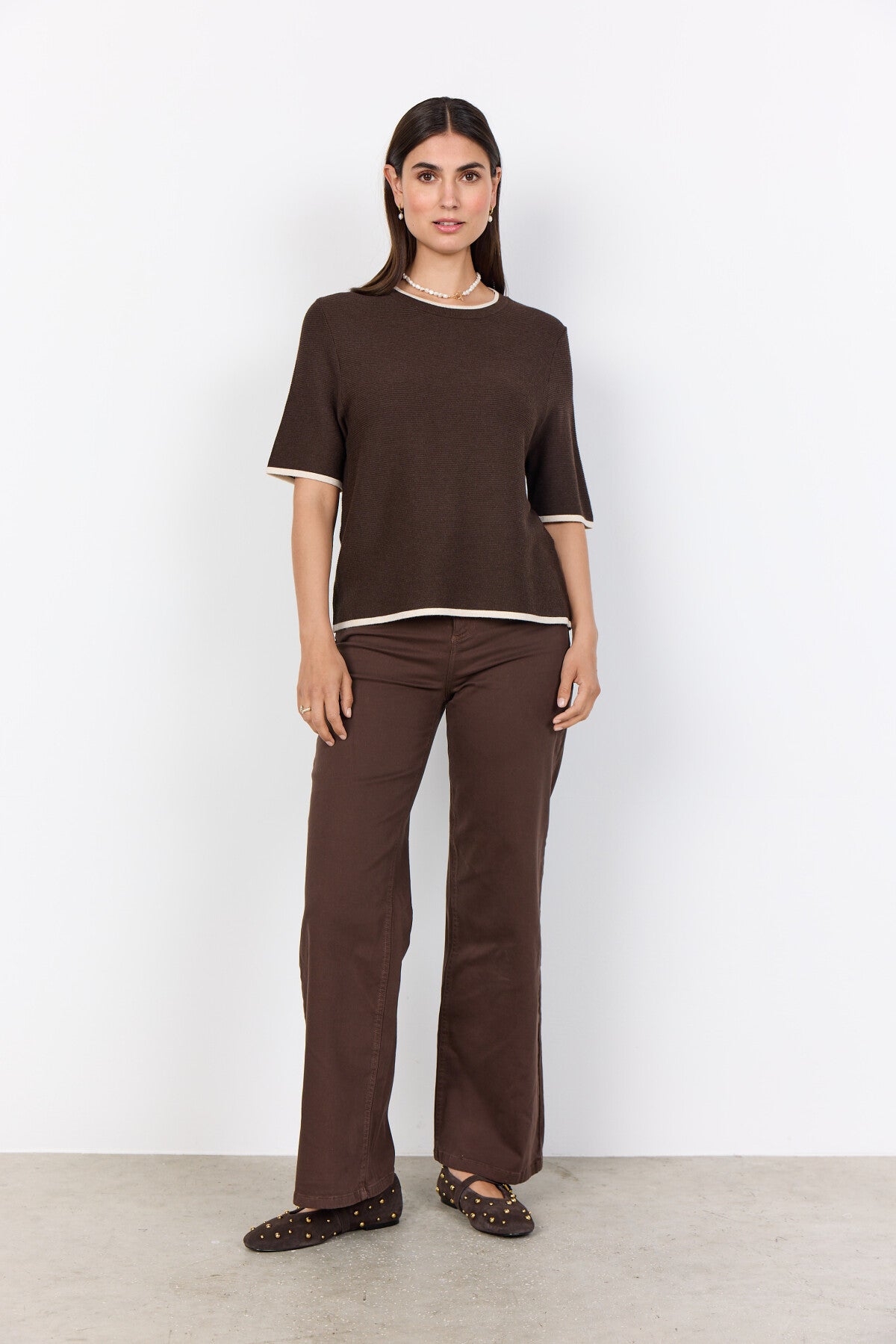 SC-DOLLIE 793 Pullover Mørk brun