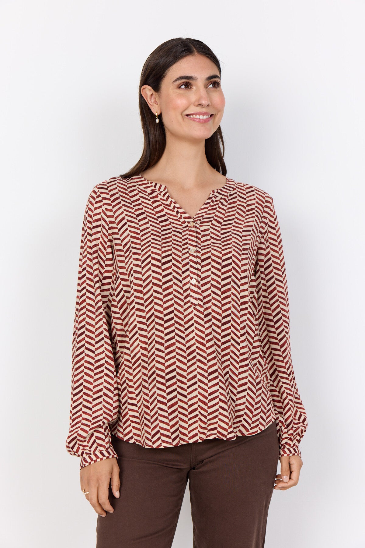 SC-SELIA 2 Bluse Rød