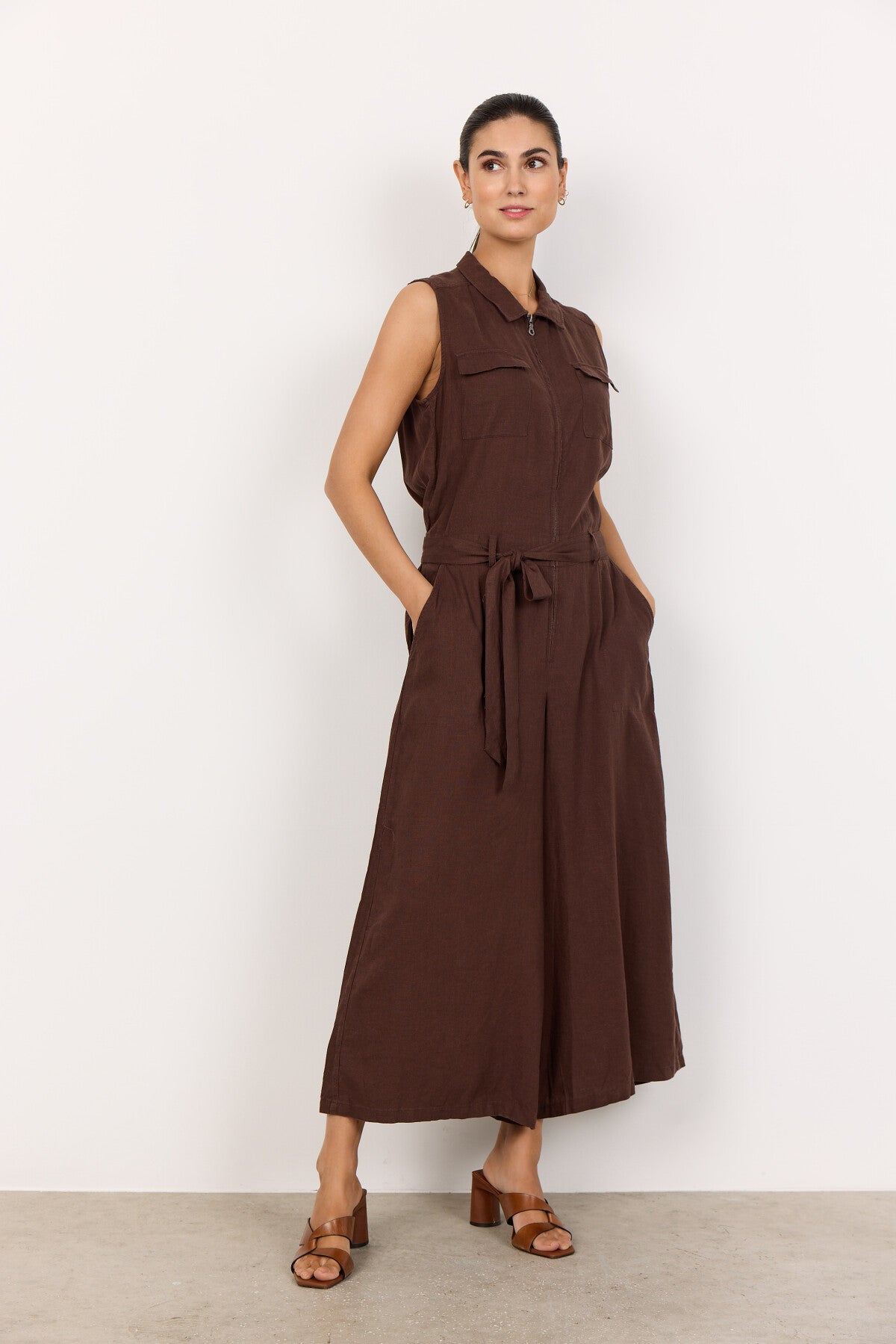 SC-INA 7 Jumpsuit Mørk brun