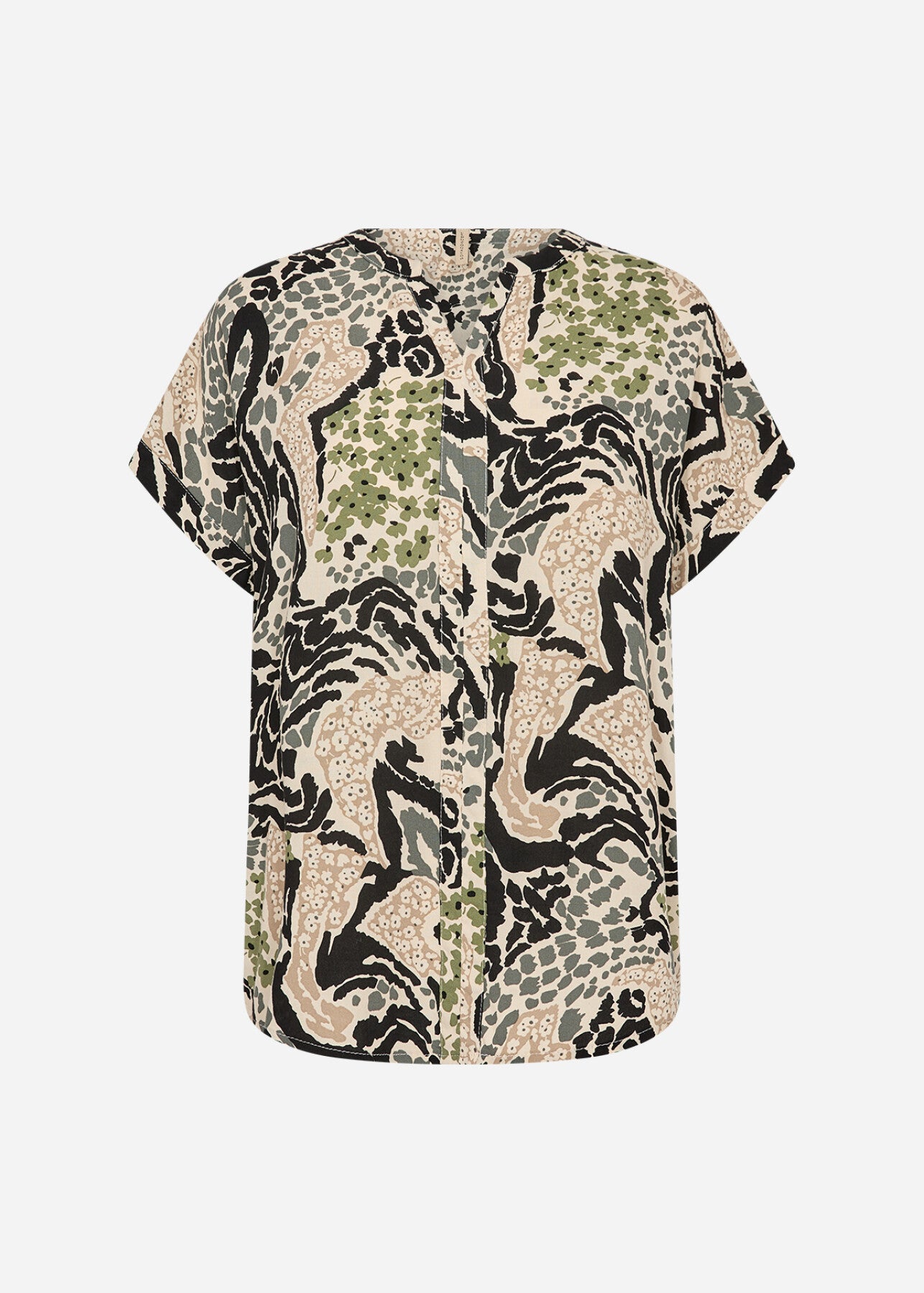 SC-ROSAELA 1 Bluse Grøn