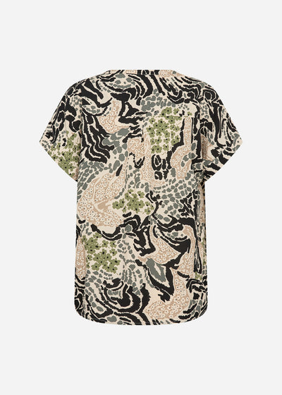 SC-ROSAELA 1 Bluse Grøn