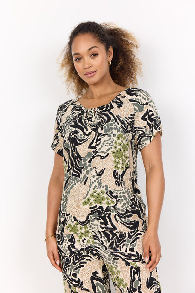 SC-ROSAELA 2 Bluse Grøn