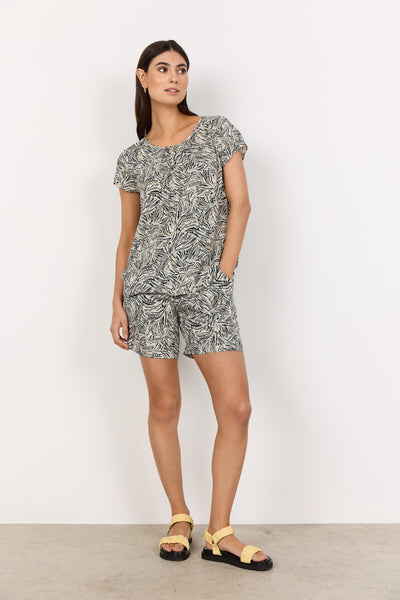 SC-REGINE 3 Bluse Sort