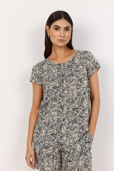 SC-REGINE 3 Bluse Sort
