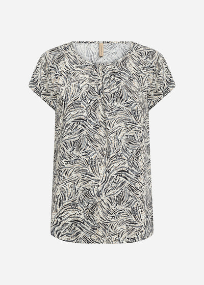 SC-REGINE 3 Bluse Sort
