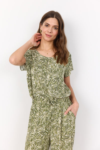 SC-REGINE 3 Bluse Grøn