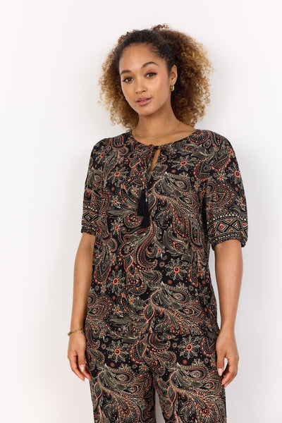 SC-ROBYN 2 Bluse Orange