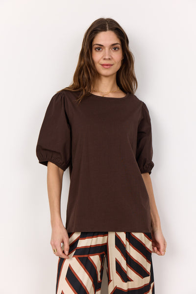 SC-DERBY 46 Bluse Mørk brun