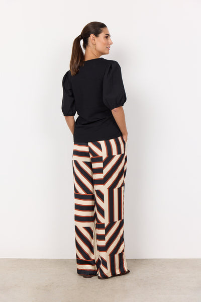 SC-DERBY 46 Bluse Sort