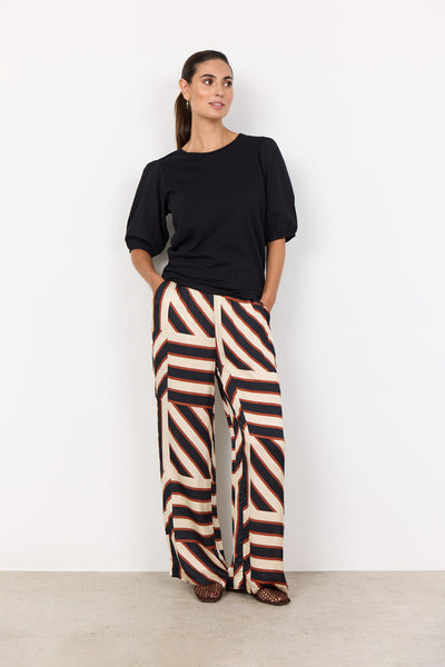 SC-DERBY 46 Bluse Sort