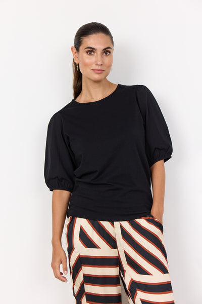 SC-DERBY 46 Bluse Sort
