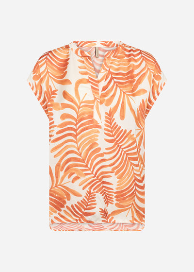 SC-ROCHEL 1 Bluse Orange