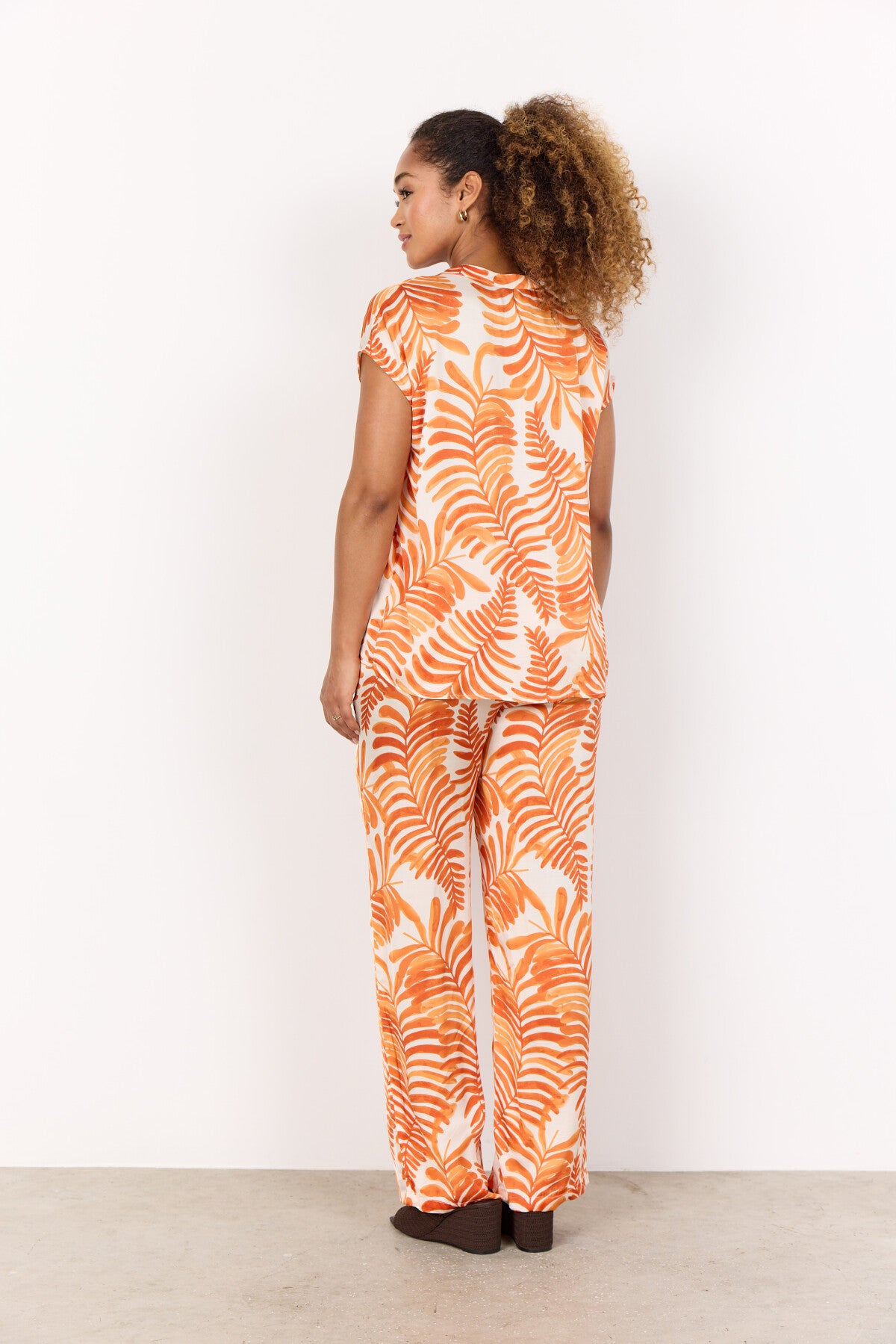 SC-ROCHEL 1 Bluse Orange