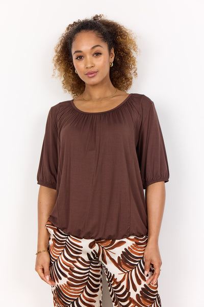 SC-MARICA 284 T-shirt Mørk brun