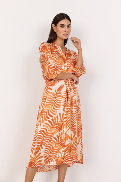 SC-ROCHEL 3 Kjole Orange