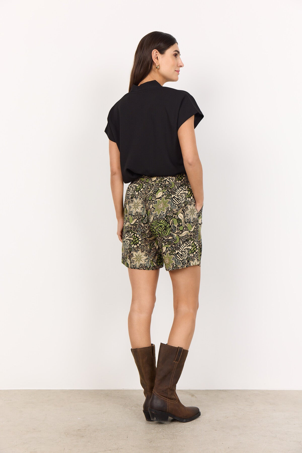 SC-SIHAM 86 Bluse Sort