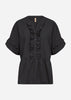 SC-NETTI 102 Bluse Sort