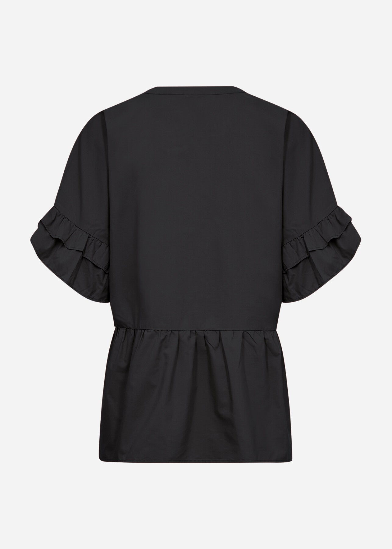 SC-NETTI 102 Bluse Sort