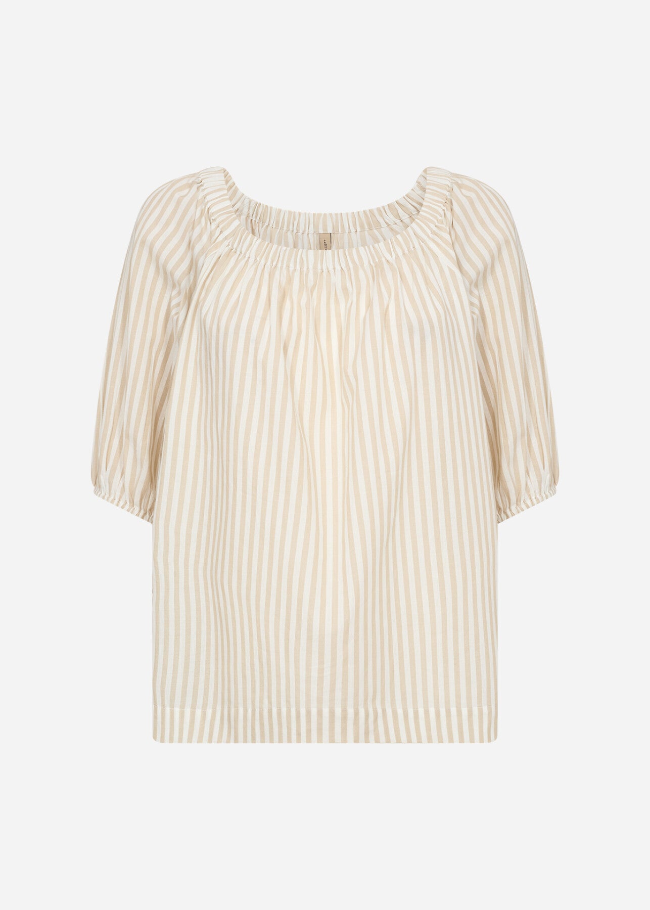 SC-ROSETTE 3 Bluse Sand