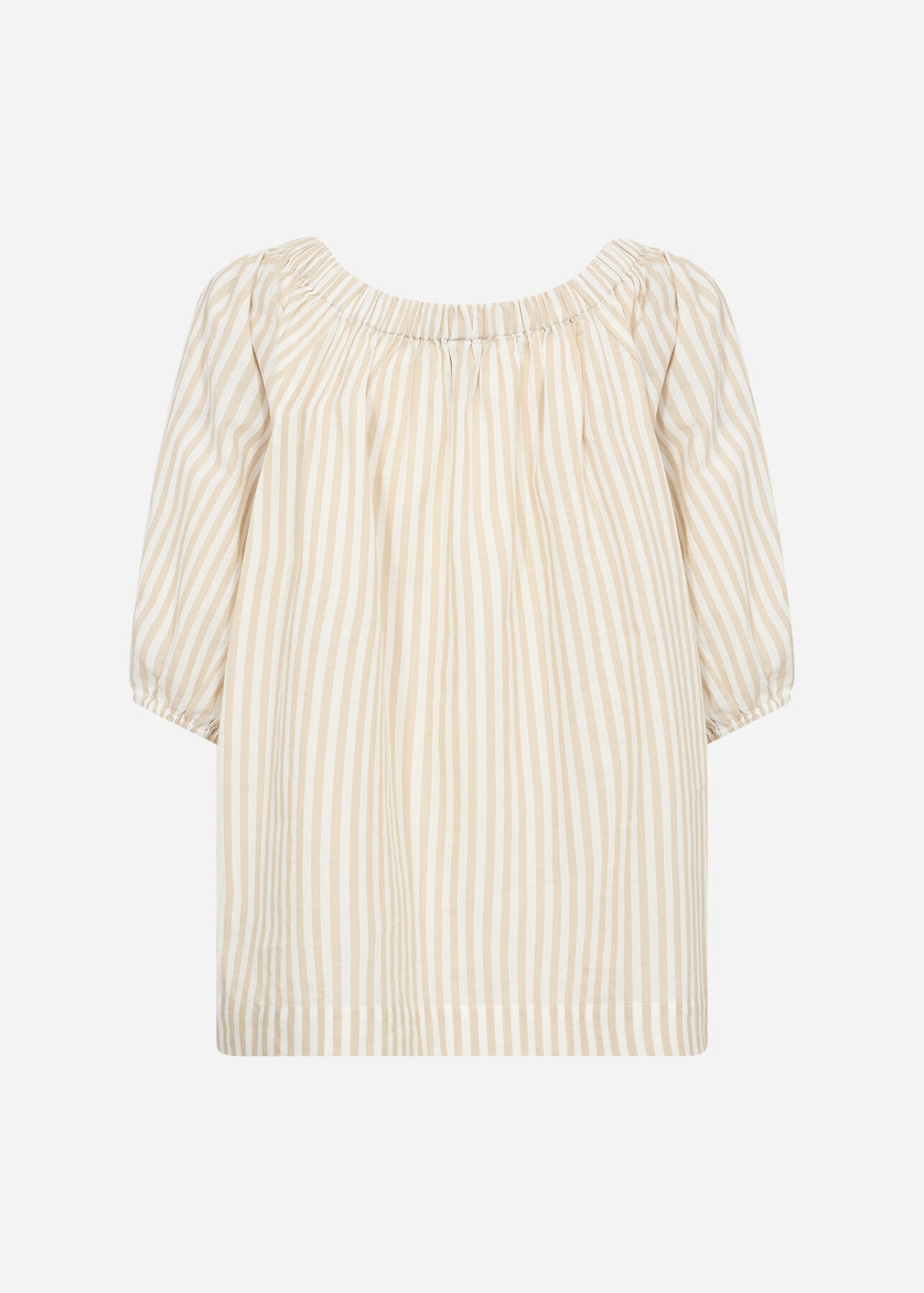 SC-ROSETTE 3 Bluse Sand