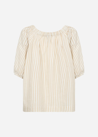 SC-ROSETTE 3 Bluse Sand