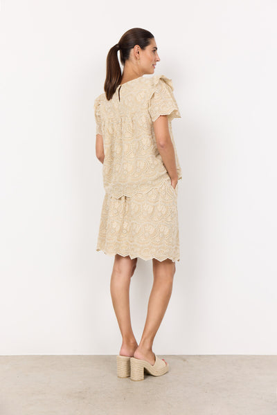 SC-RAHEEN 3 Bluse Sand