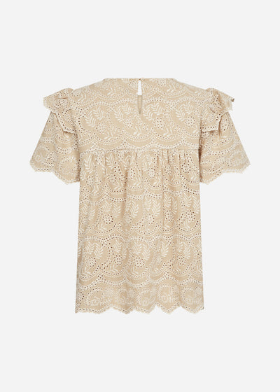 SC-RAHEEN 3 Bluse Sand