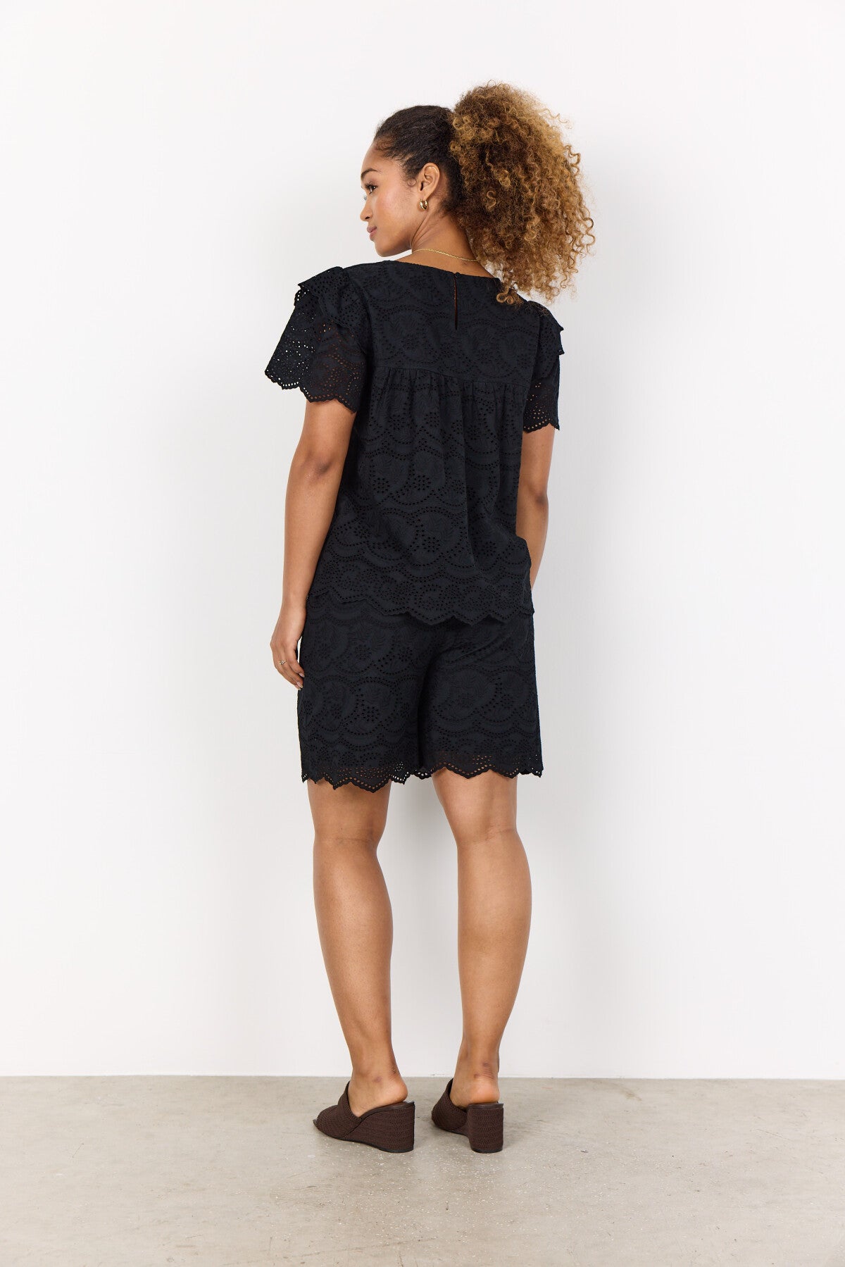SC-RAHEEN 3 Bluse Sort