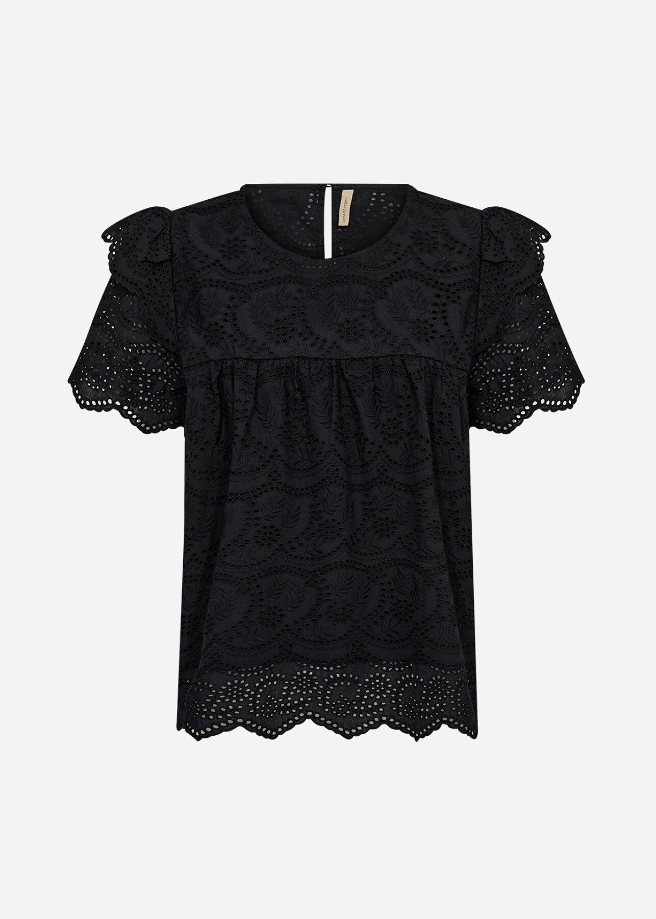 SC-RAHEEN 3 Bluse Sort