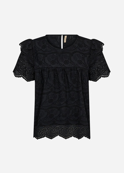 SC-RAHEEN 3 Bluse Sort